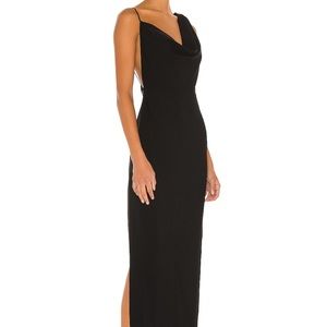 X REVOLVE Arial Gown in Black